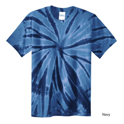 Promotional Mens Tie-Dye Shirts Navy